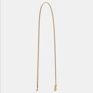 Coach chain strap